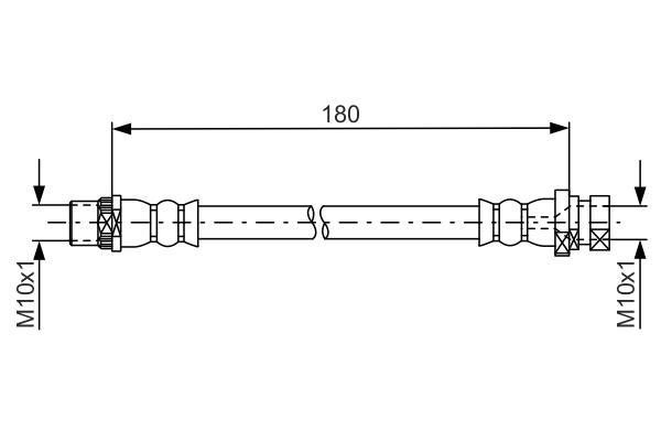 TUBO FLESSIBILE FRENO