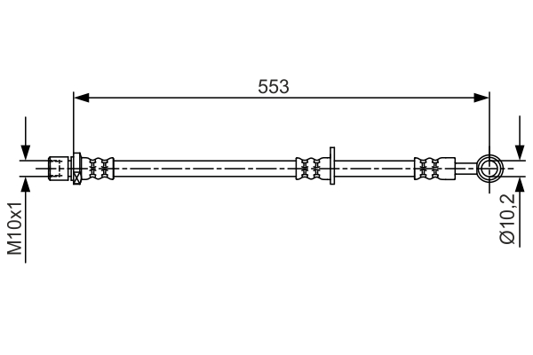 TUBO FLESSIBILE FRENO