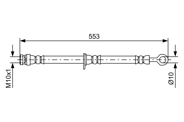 TUBO FLESSIBILE FRENO
