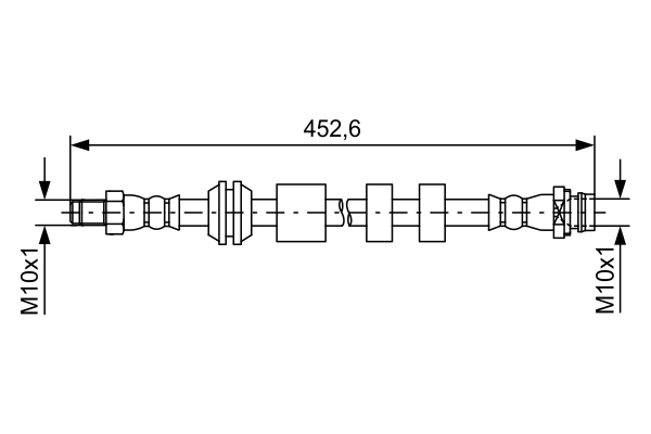 TUBO FLESSIBILE FRENO