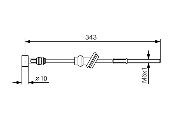 BOSCH CAVO COMANDO FRENO