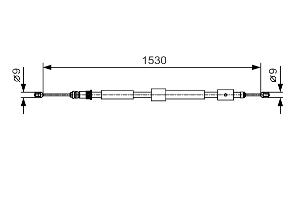 Cavo Comando Freno ZX