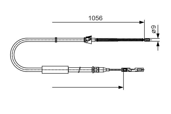 BOSCH CAVO COMANDO FRENO
