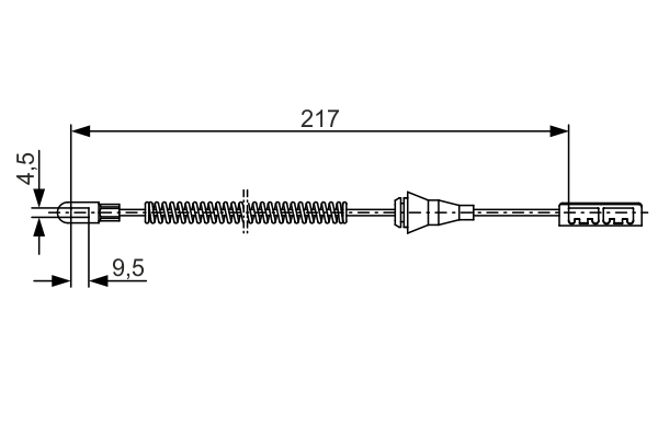 CAVO COMANDO, FRENO STAZIONAMENTO