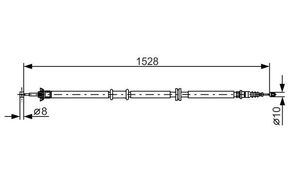 BOSCH CAVO COMANDO FRENO