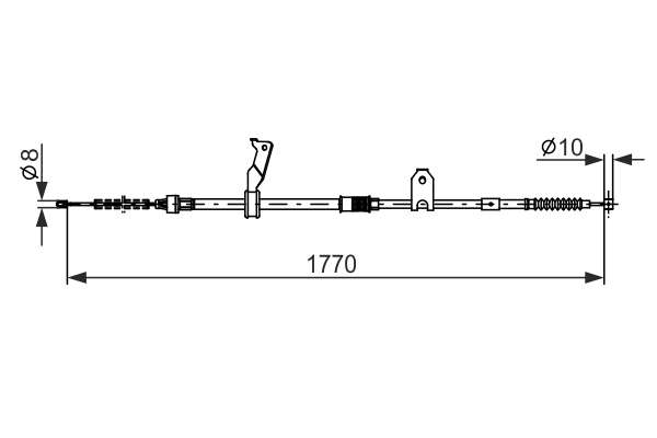 CAVO COMANDO, FRENO STAZIONAMENTO
