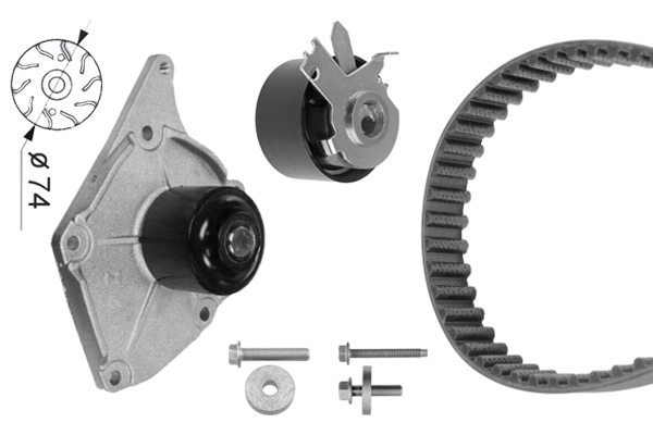 SET POMPA/CINGHIA DENTATA