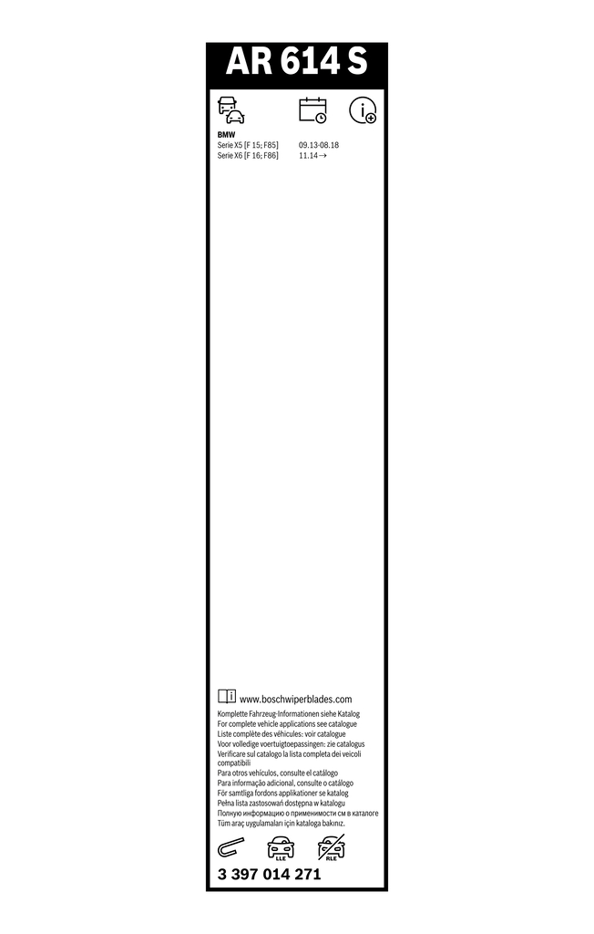 BOSCH SERIE DI SPAZZOLE