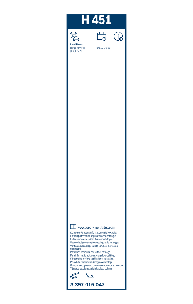 Spazzola Tergicristallo