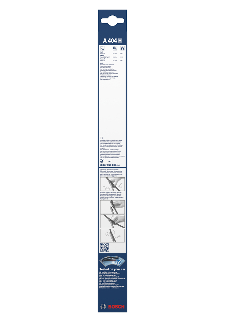 SPAZZOLA AEROTWIN POSTERIORE A404H FIAT TALENTO 2016