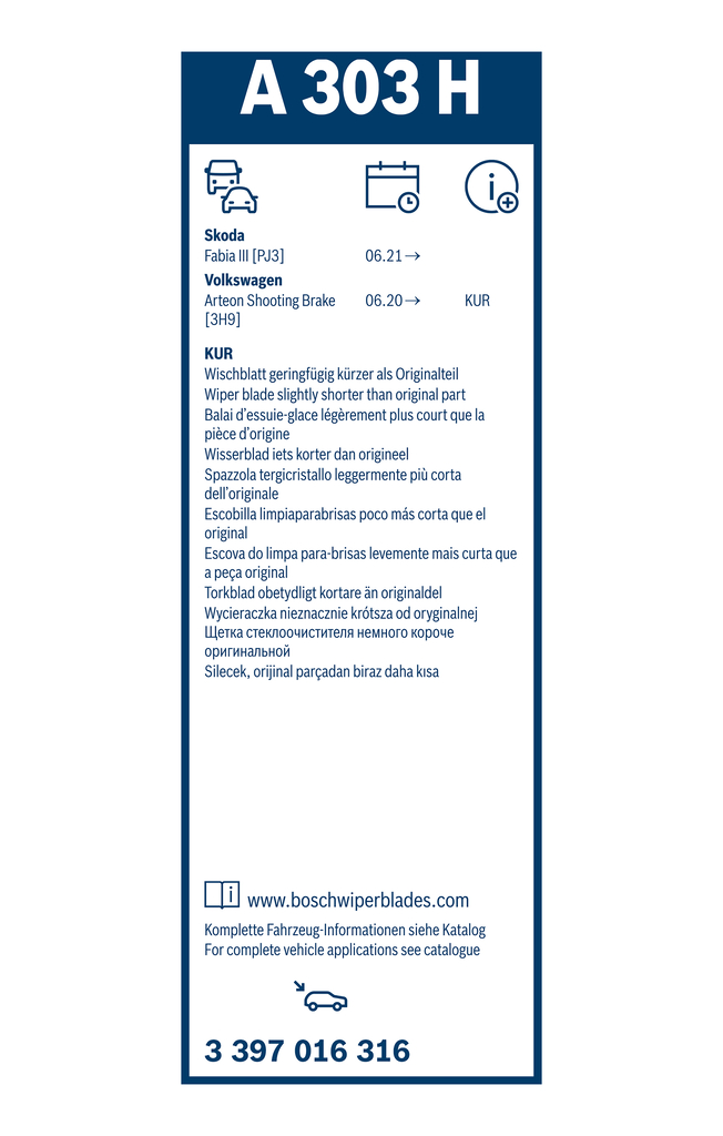 Spazzola tergicristallo