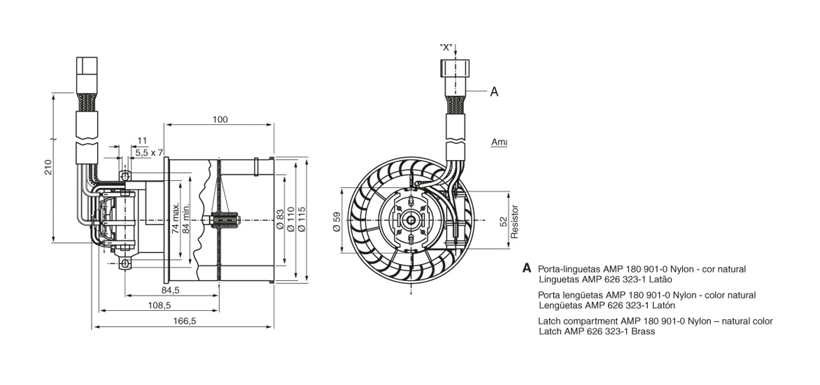 ELETTROMOTORE, VENTILATORE ABITACOLO