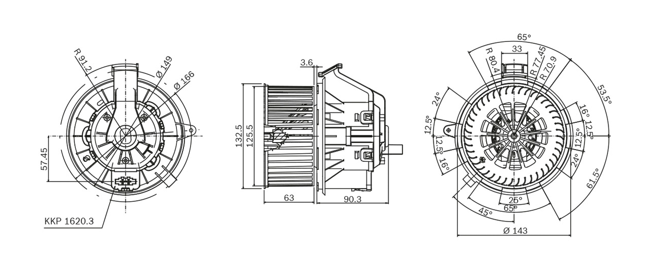 ELETTROMOTORE, VENTILATORE ABITACOLO