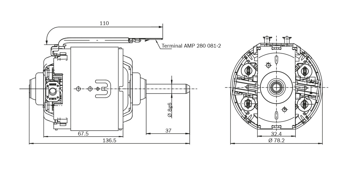 ELETTROMOTORE, VENTILATORE ABITACOLO