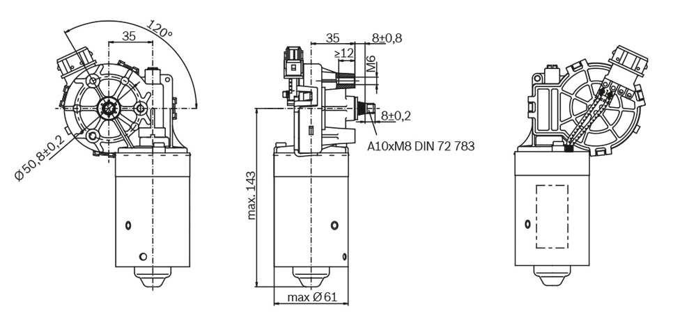 MOTORE TERGICRISTALLO