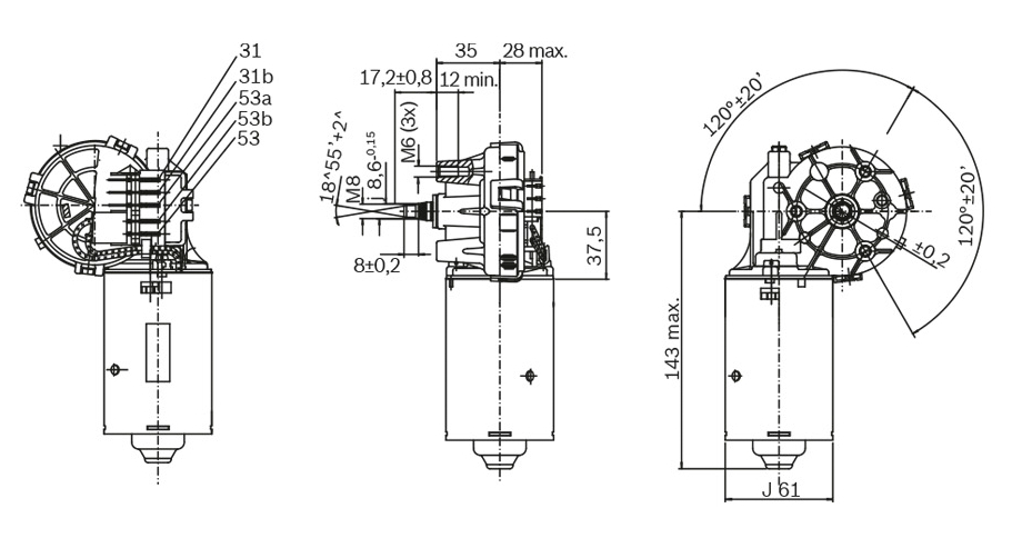 MOTORE TERGICRISTALLO