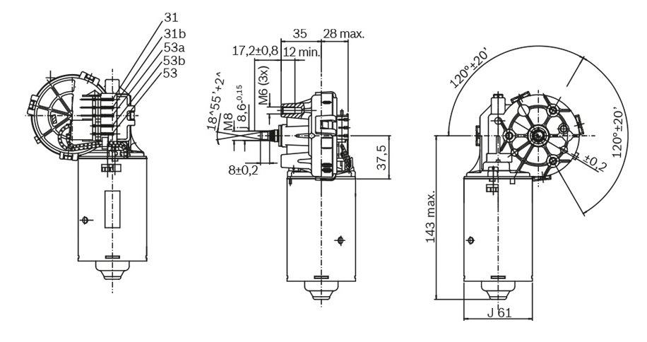 MOTORE TERGICRISTALLO