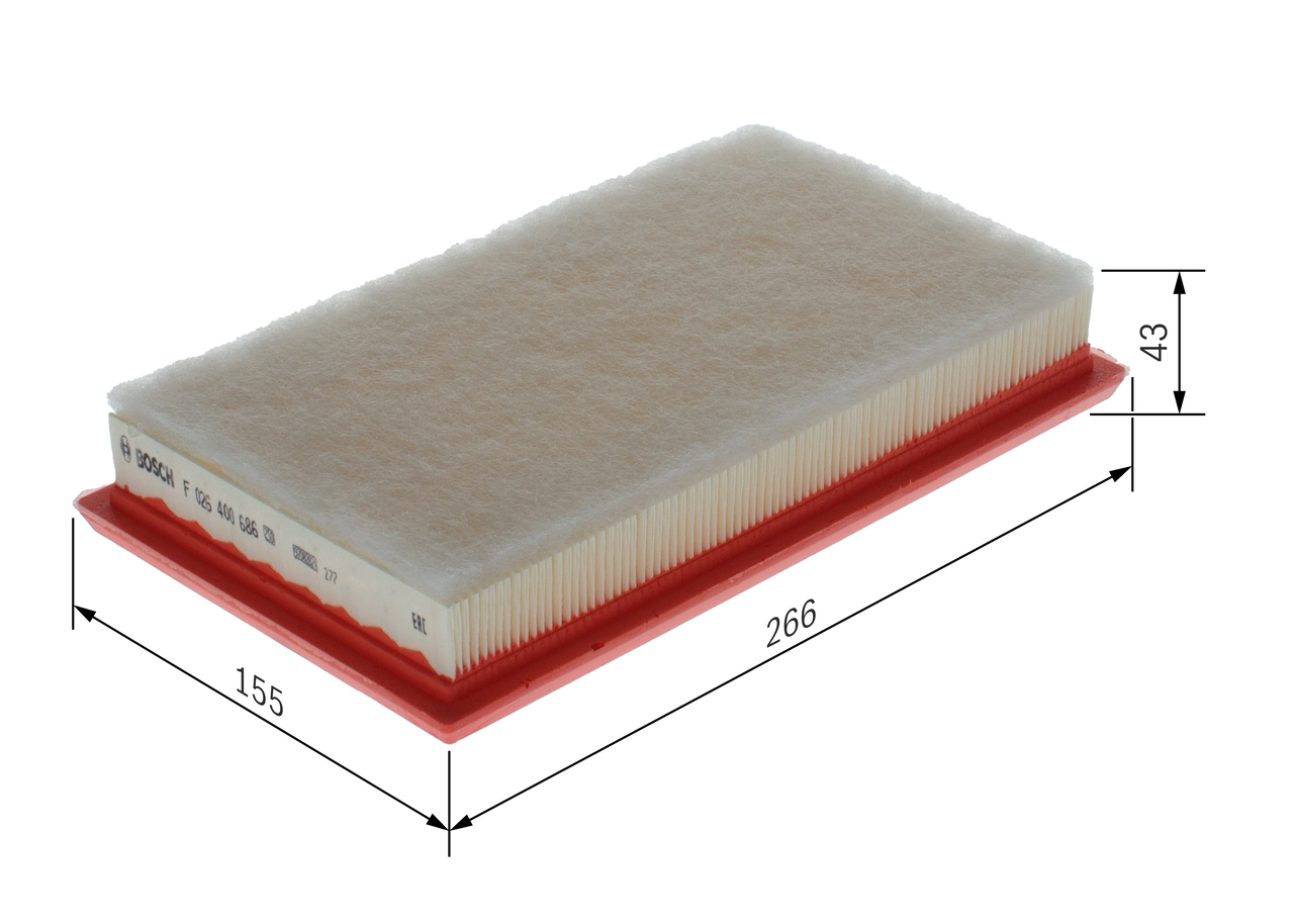 FILTRO ARIA JEEP FIAT 500X CROSS 1.0