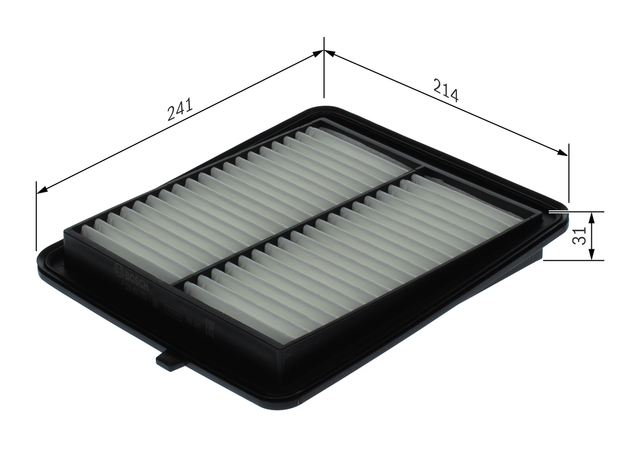 BOSCH FILTRO DI ARIA SUZUKY JIMNY 1.5 ALLGRIP 18-