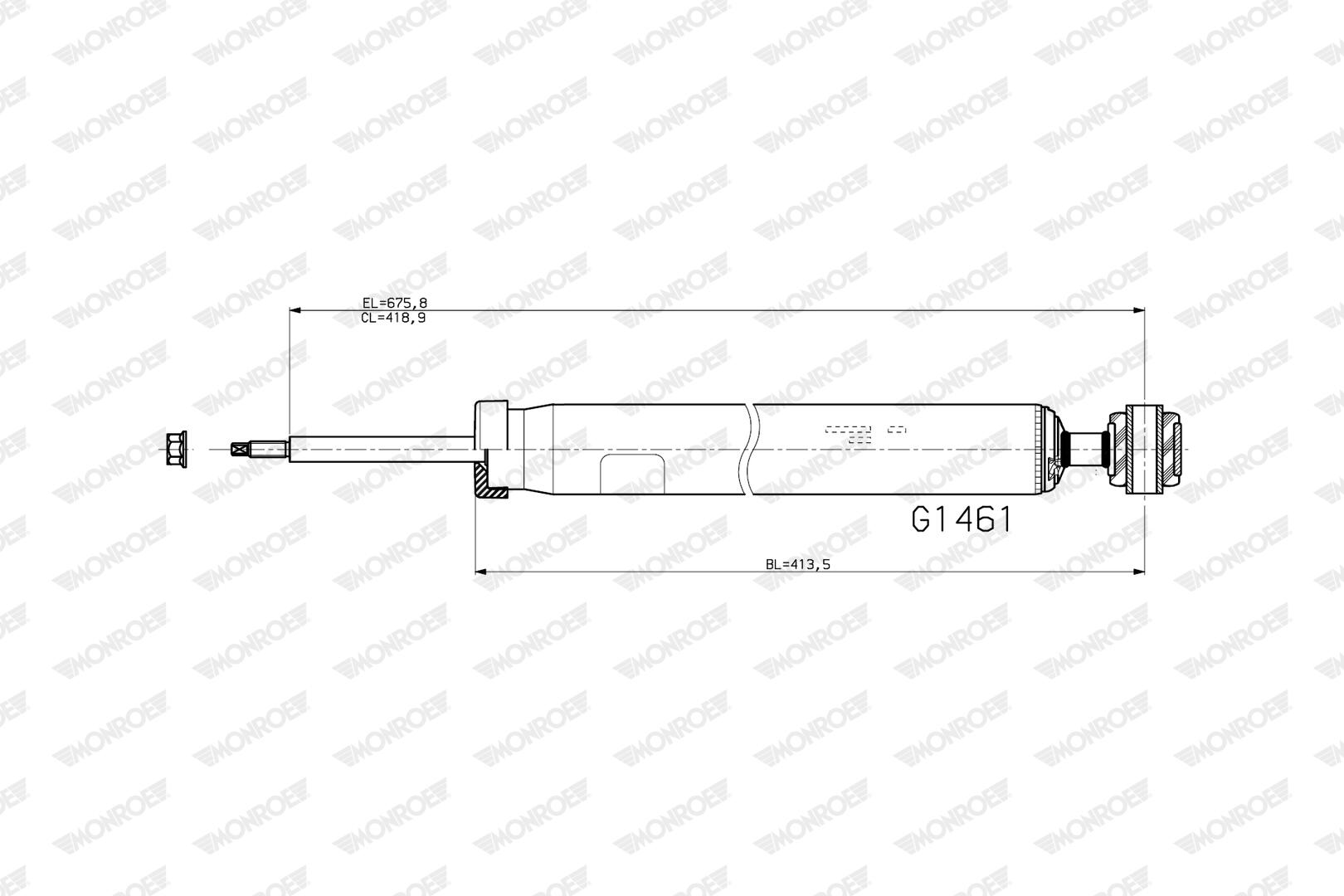 Ammortizzatore MONROE G1461