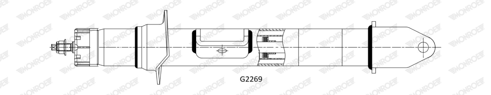 Ammortizzatore MONROE G2269