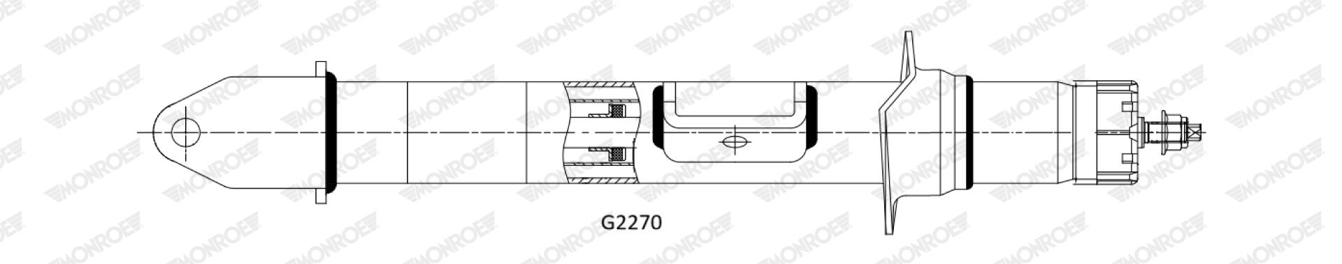 Ammortizzatore MONROE G2270