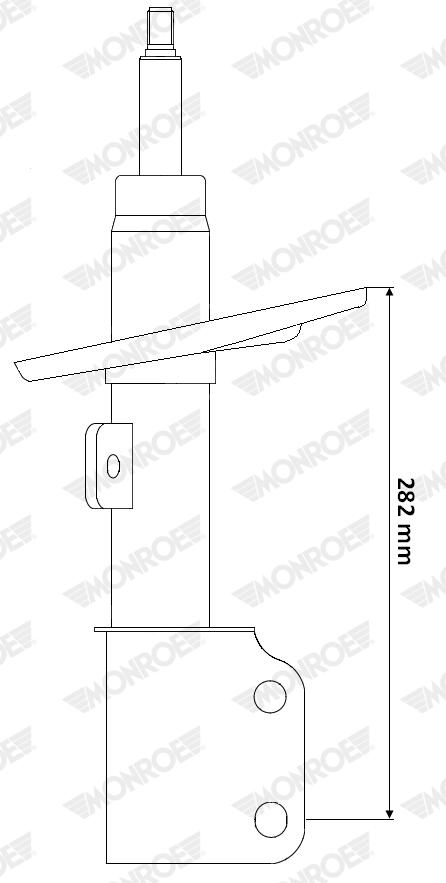 Ammortizzatore MONROE G8657