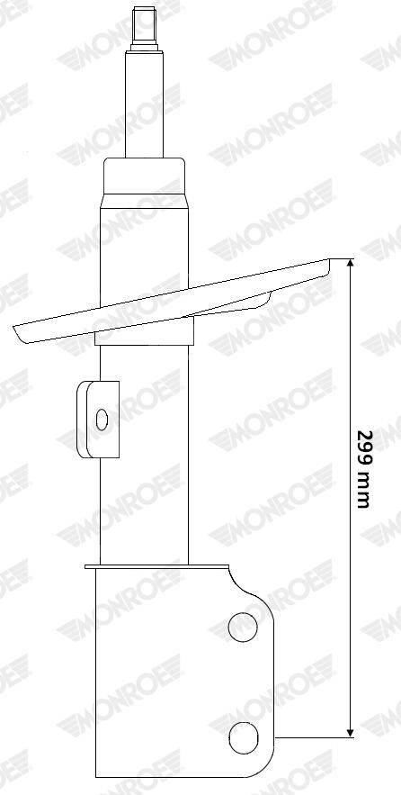 Ammortizzatore MONROE G8658