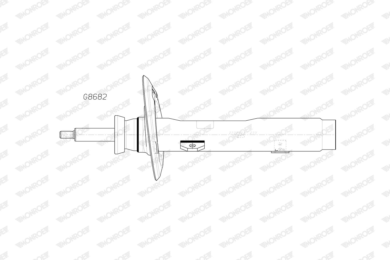 Ammortizzatore MONROE G8682