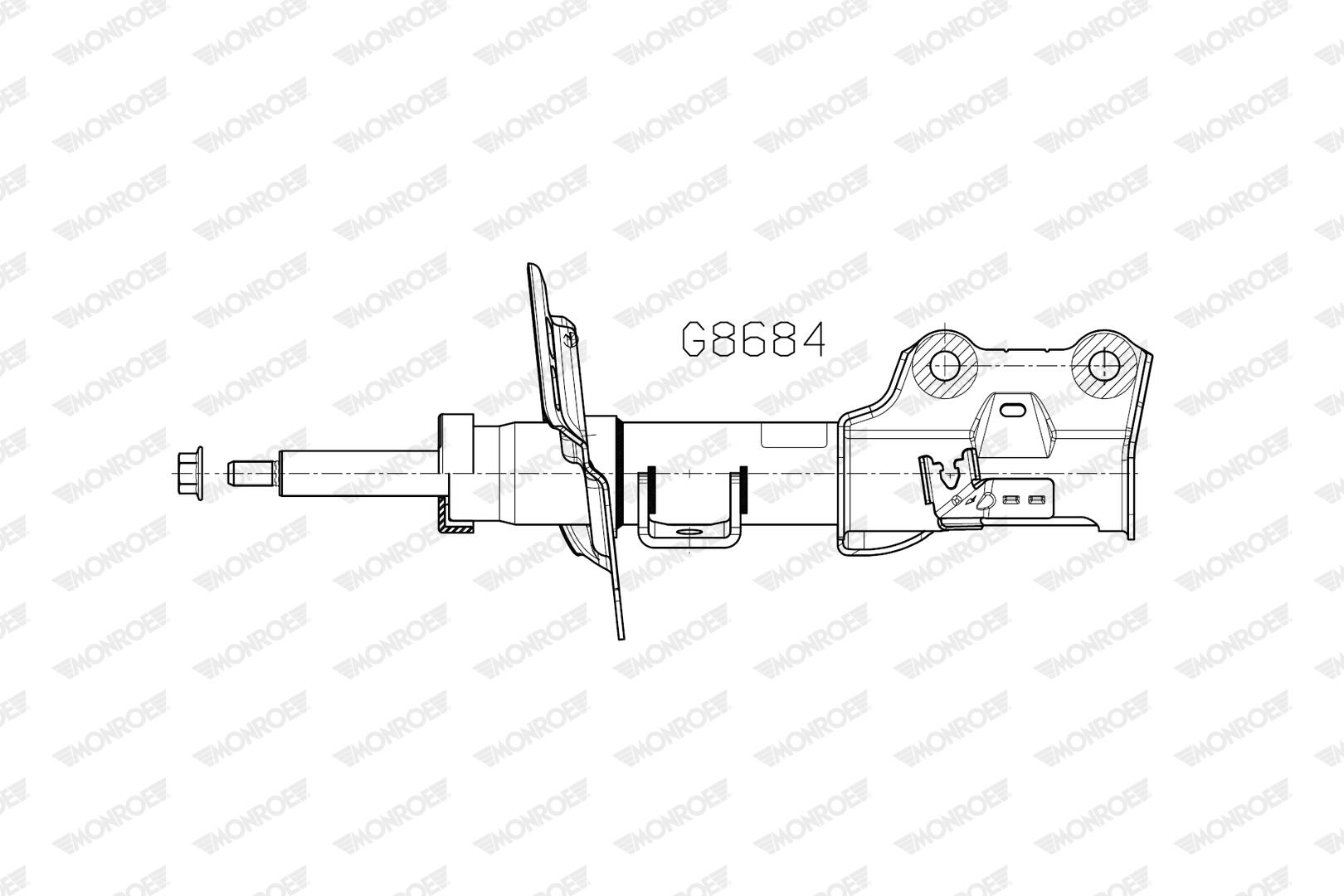 Ammortizzatore MONROE G8684