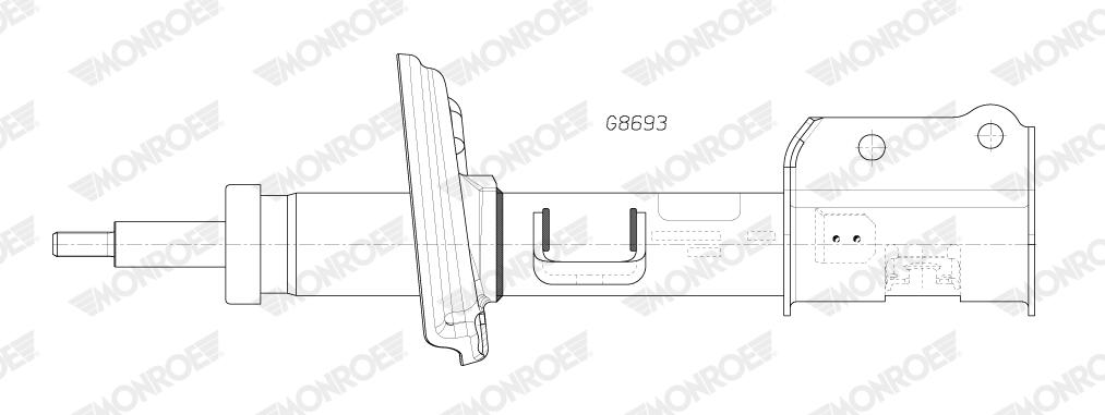 Ammortizzatore MONROE G8693