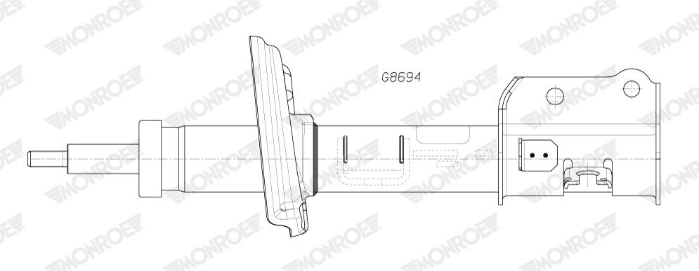 Ammortizzatore MONROE G8694