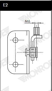 Ammortizzatore pneumatico, cofano bagagli /vano carico MONROE ML5088