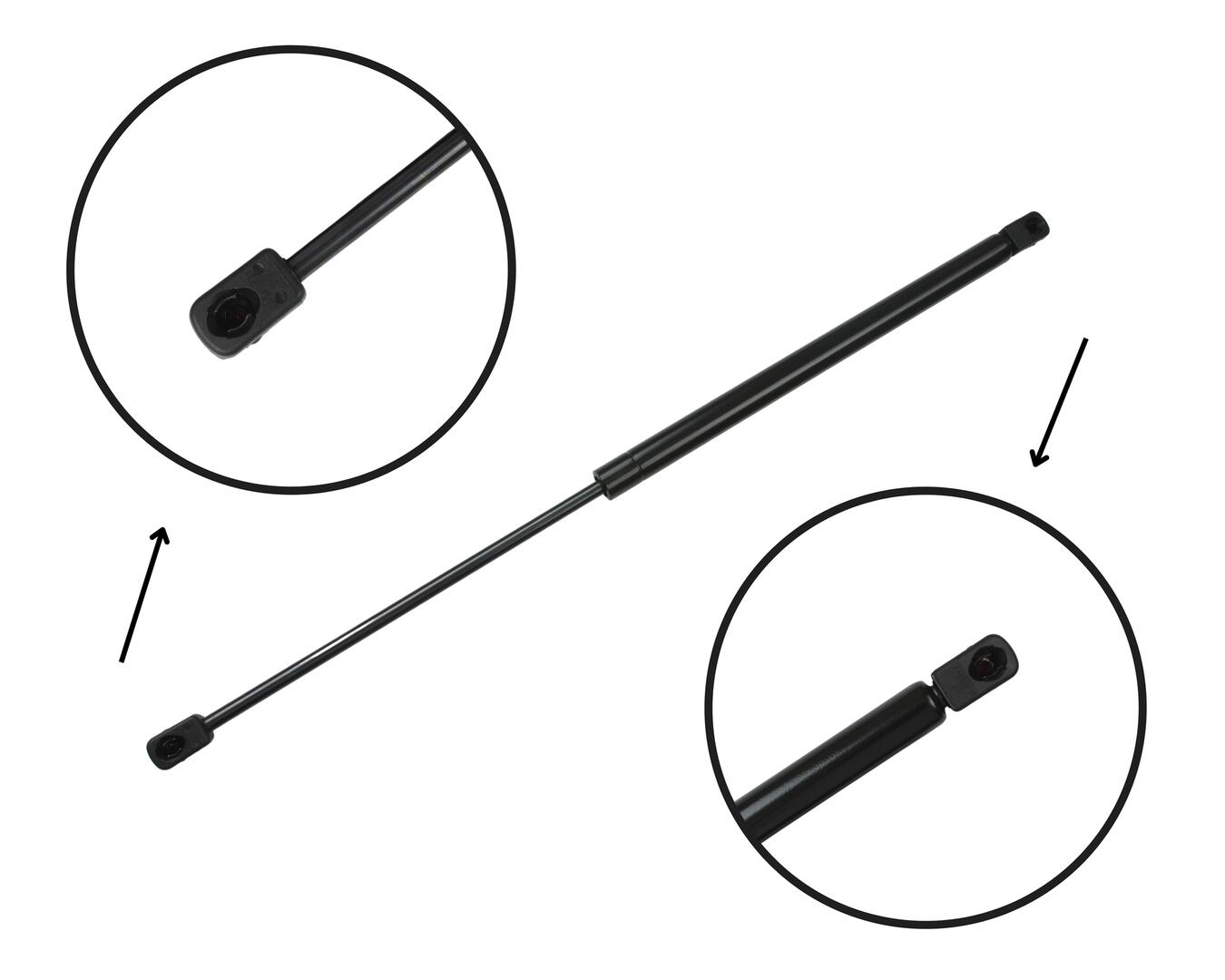 Ammortizzatore pneumatico, cofano bagagli /vano carico MONROE ML6563