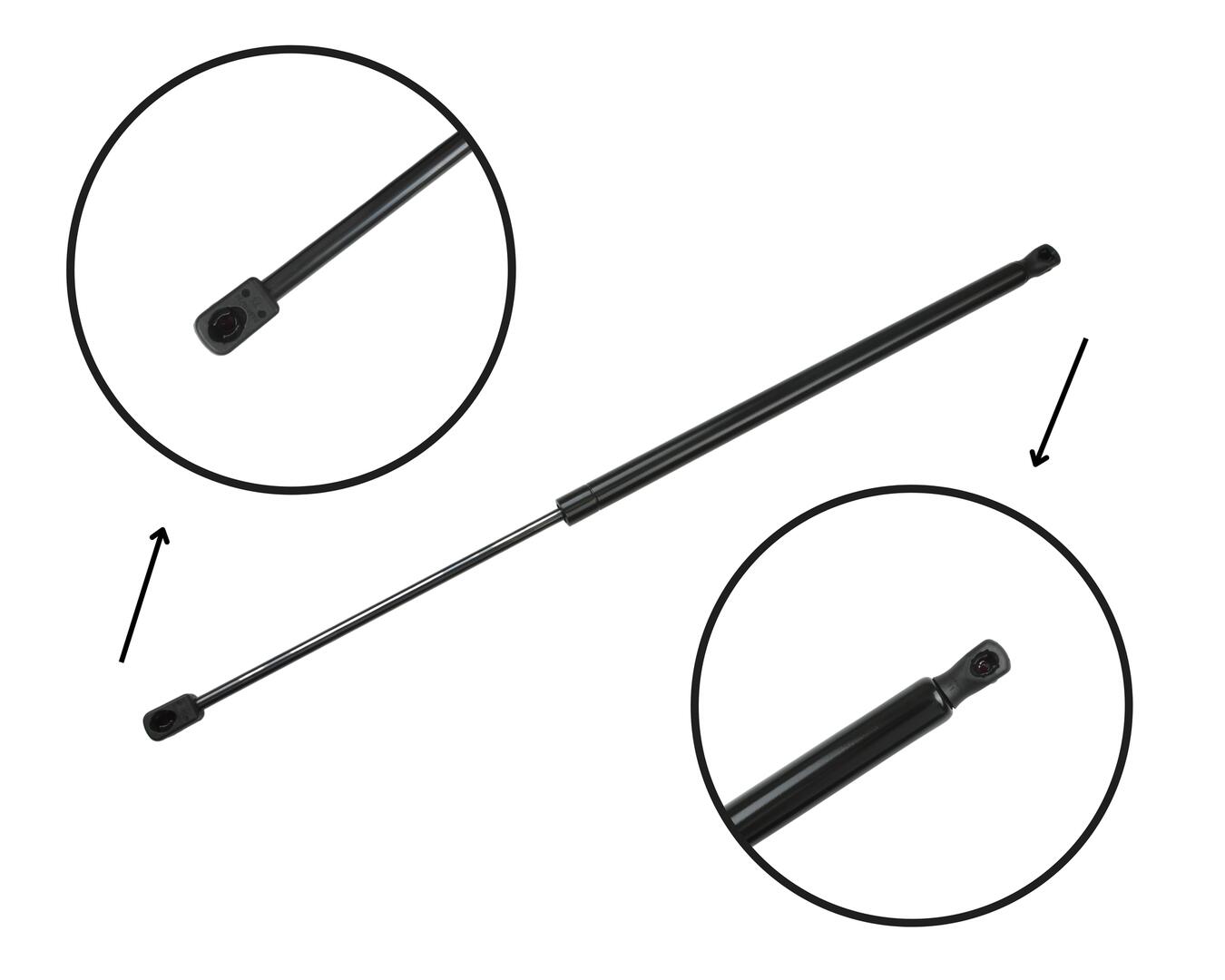 Ammortizzatore pneumatico, cofano bagagli /vano carico MONROE ML6573
