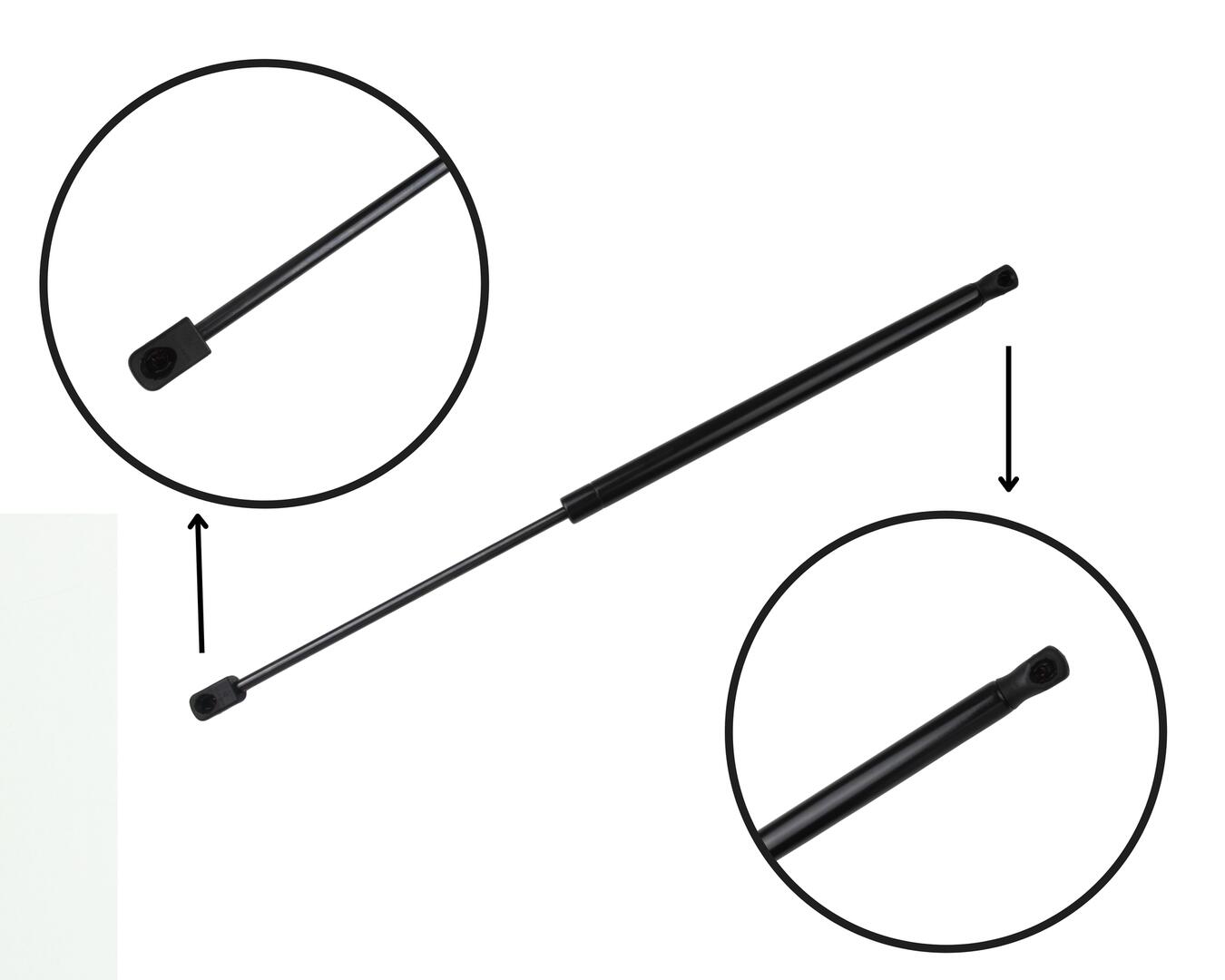 Ammortizzatore pneumatico, cofano bagagli /vano carico MONROE ML6601