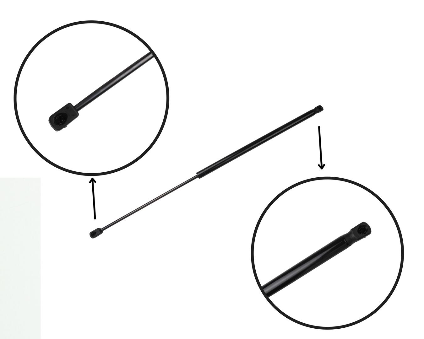 Ammortizzatore pneumatico, cofano bagagli /vano carico MONROE ML6604