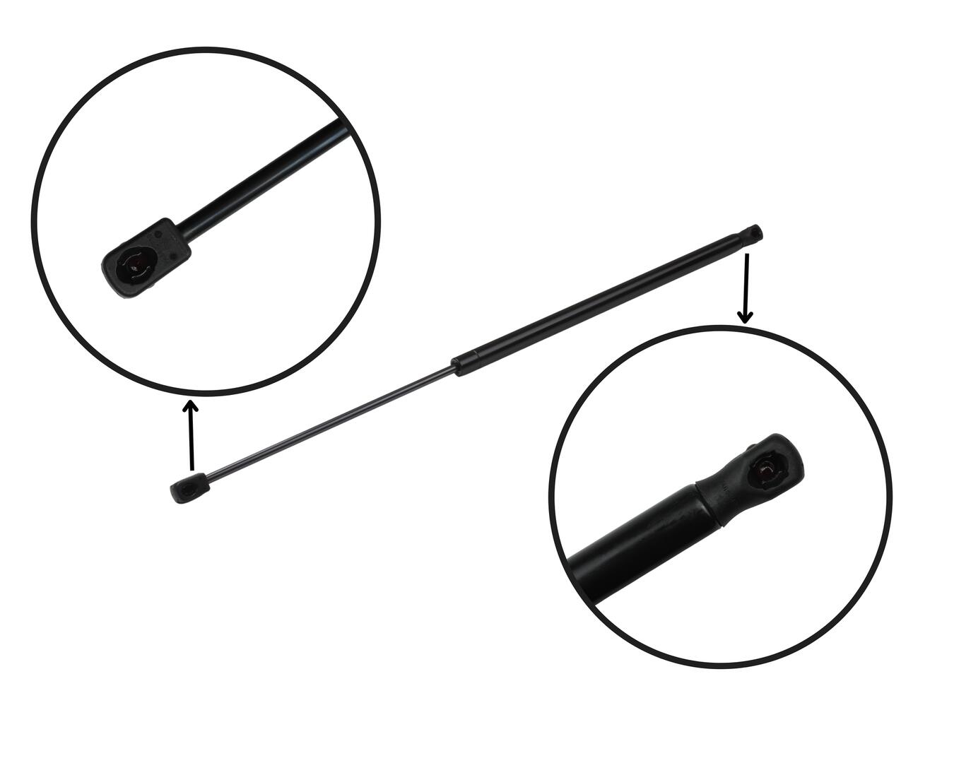 Ammortizzatore pneumatico, cofano bagagli /vano carico MONROE ML6609