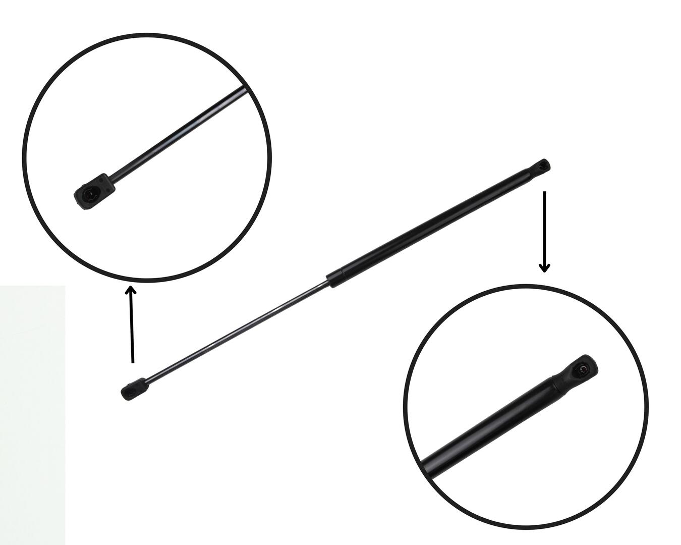 Ammortizzatore pneumatico, cofano bagagli /vano carico MONROE ML6616