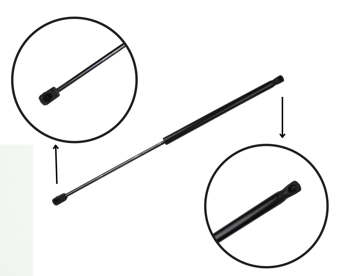 Ammortizzatore pneumatico, cofano bagagli /vano carico MONROE ML6621