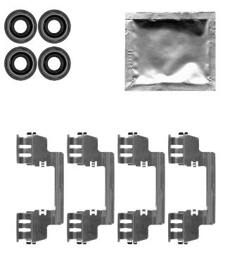 KIT ACCESSORI, PASTIGLIA FRENO