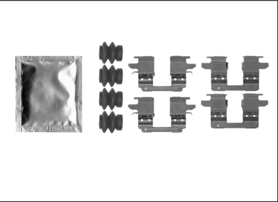 KIT ACCESSORI, PASTIGLIA FRENO