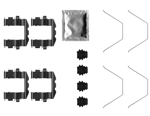 KIT ACCESSORI, PASTIGLIA FRENO