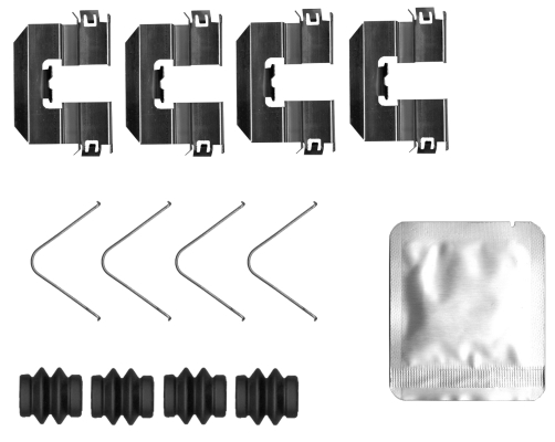 KIT ACCESSORI, PASTIGLIA FRENO