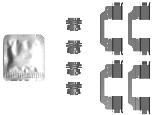 KIT ACCESSORI, PASTIGLIA FRENO