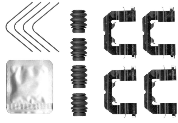 KIT ACCESSORI, PASTIGLIA FRENO
