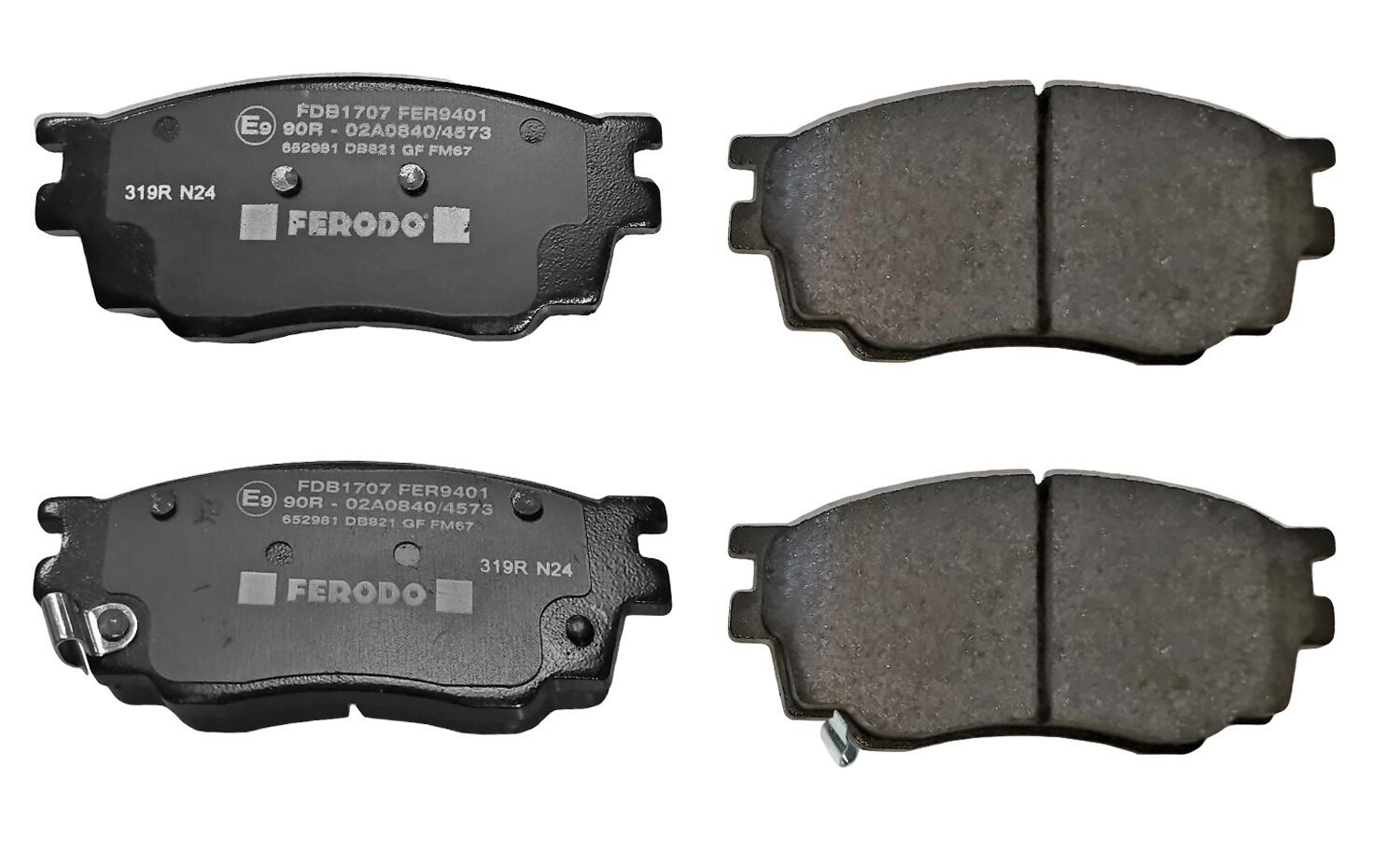 Pastiglie freno FERODO FDB1707