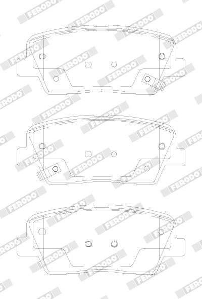 Pastiglie freno FERODO FDB5152