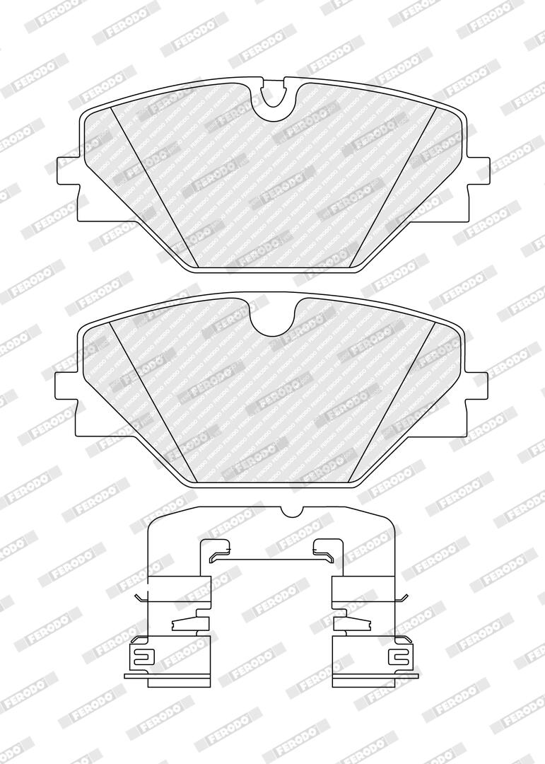 Pastiglie freno FERODO FDB5584