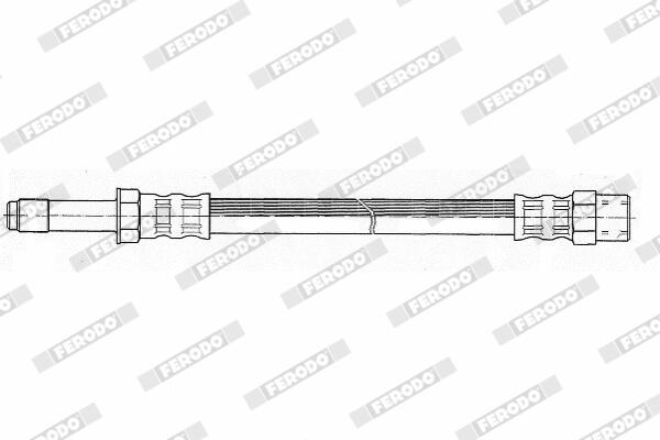 Flessibile del freno FERODO FHY2089